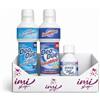 imi shop Set Deo Due Detersivo Lavatrice + Ammorbidente + Gocce Bucato Fragranza Fiori Azzurri e Muschio, Tris Deo Due Ultra Profumato