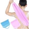 CIATBYYJ Luffa, spugna per la schiena, 2 pezzi, guanto esfoliante, in nylon, accessorio per il bagno, spazzola per la schiena, spugna per doccia, per uomo e donna