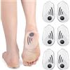 seaNpem Solette ortopediche con magneti,per donne e uomini,3 paia di solette in gel mediale e laterale per tallone con zeppa per allineamento del piede,gambe dell'arco,pronazione,supinazione
