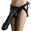 SAUVASFZ Gigante strap-on strap-on XXL, materiale PVC, cintura regolabile, sex toy per masturbazione, partner maschili e femminili, soprattutto lesbiche(Schwarz)