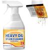 Mciluyaiio Lqlq Clean Spray per macchie di olio da cucina, detergente per olio pesante da cucina, potente pulizia macchie di olio da cucina, detergente in schiuma da cucina, spray detergente multiuso (1, 1pcs)