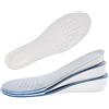 IOEUIWP Solette Rialzate Invisibili, Traspiranti E Leggere, Inserti For Il Sollevamento Del Tallone, Cuscinetti For Scarpe, Solette Rialzate Comode, Unisex(Add 2.5cm,S EU35-40)