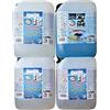 PIP Prodotti innovativi professionali PIP Detergente Lavastoviglie Professionale Stovilmatic + Brillantante Lavastoviglie, Set 3+1 TK T5, Detersivo Stoviglie Industriale, Pulizia Rigenerante, Anticalcare, HORECA, HACCP