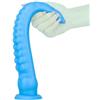 SAUVASFZ Morbido tentacolo di polpo vibratore anale blu extra lungo plug anale con ventosa silicone animale stimolazione della prostata masturbazione pene giocattolo del sesso anale per donne uomini(45x6cm-M)