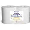 NOBILE LOVELYCARE 4 Rotoloni carta asciugatutto industriale bobina 800 strappi x 4 totale 3200 strappi pura cellulosa tipo pesante 2 VELI uso alimentare assorbitutto confezione da 4 ROTOLI