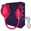 NURCIX Vibratore Vibratore a forma di fiore G Spot Vibratore intimo capezzolo Vibratore leccata orale Vibratore clitoride Potenti giocattoli sessuali Per donne