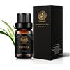 Aphrosmile 100% puro Vetiver olio essenziale per diffusore, 0,33oz-10ml Aromaterapia Vetiver Olio essenziale fragranza, terapeutico Grade Vetiver profumato olio per umidificatore, massaggi, casa
