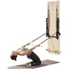 VEVOR Macchina per Riformatore per Pilates da Parete, Trampolino in Legno d'Acero, Attrezzatura con Molle di Resistenza, Adatto per Flessibilità Equilibrio, Allenamento in Palestra a Casa
