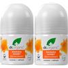 Dr.Organic Dr. Organic Miele di Manuka Deodorante, 2 confezioni da 50 ml, senza alluminio, delicato sulla pelle, protezione a lunga durata, naturale e vegano