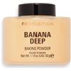 Revolution Beauty London Makeup Revolution, Loose Baking Powder, Prolunga l'usura del trucco, Polvere fissante per il trucco, Banana profonda, per pelli di tonalità da media a scura, 32g