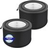 BRUVISH (2 pezzi) FY4200 Filtro HEPA di ricambio compatibile con i purificatori d'aria Philips serie 4200 AC4220, AC4221, AC4221/11, filtri HEPA H13 True, filtro 4 in 1, filtri a carboni attivi