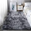 GOUSUN Tappeto Colorato 320 x 350 cm Confortevole e Morbido Al Tocco Tappeto in Stile Classico Versatile e Adatto a Ogni Ambiente per Soggiorno e Sala da Pranzo, Grigio Scuro