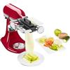 KitchenAid KSMSCA groentesnijder, aluminium, rood