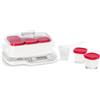 Tefal Multi Delices Express, yogurtiera, 6 barattoli, rosso, yogurt fatto in casa, 5 programmi automatici, dessert lattiginosi, formaggi bianchi e dolci soffici, vasetti da 140 ml, 100% senza BPA
