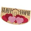 emmevi Zerbino Cocco 40X75 Retro Gomma Antiscivolo Tappeto Ingresso Moderno Porta Entrata Sweet Home