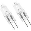 JZLBBC Lampadine alogene G4 24V 20W Con Capsula Trasparente a 2 Pin Lampadina Alogena G4 24V 35W JC T3 Lunga durata Bianco caldo 5PC 20W