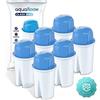 Aquafloow Cartucce Filtranti Per Acqua, per Brocca Filtro, I Filtri Puliscono L'acqua E La Arricchiscono Di Magnesio | Filtro di Ricambio per Brita Classic, Dafi Family Astra - 6 pezzi