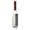 Microplane Grattugia Lama Spessa Legno di Noce/Acciaio Inossidabile Serie Master per Formaggio, Carota, Zenzero, Noce di Cocco e Rafano