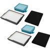 Mixabloem Filtro a carbone per aspirapolvere Miele Boost CX1 compatibile con tutte le varianti CX1 tra cui 125 Edition Gala Active e Parquet PowerLine (2 set)