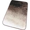 emmevi Tappeto Bagno Camera Sfumato Moderno Morbido Antiscivolo Scendiletto Shaggy mod.THEA 60X100_MARRONE