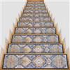 YWAQMCT Tappeto antiscivolo lavabile per scale, 20,3 x 76,2 x 0,8 cm, morbido e confortevole, per superfici in legno, marmo, vinile o metallo, per interni, esterni, scale, corridoio (20,3 x 76,2 cm,