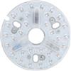 LEDKIA LIGHTING Luce di Ricambio per Ventilatore da Soffitto LED 15W 220V CCT Selezionabile PCB con Calamita CCT