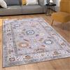 Paco Home Tappeto Salotto Pelo Corto Motivo Oriente Ornamenti Vintage, Dimensione:120x160 cm, Colore:Multicolore 3
