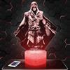 Lampephoto.fr - Lampada 3D Assassin'S C, Decorazione per Camera da Ragazzo Lampada 3D Assassin'S C oggetto Gaming Gamer Videogiochi Idea Regalo Decorazione Idea Regalo Adolescente originale TOP