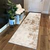 Siunwdiy Tappeto Cucina Antiscivolo Lavabile Astratto 3.4 metri Color Crema Tappeti Runner Lungo Astratto Tappeto Passatoia Corridoio Soggiorno Tappetino Cucina Camera da Letto，40x340cm