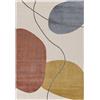 Mazovia Tappeto Beige Moderno Geometrico - Soggiorno, Camera da letto, Sala da pranzo, Ufficio Rettangolo Certificato OEKO-TEX® Elegante - Crema - 250 x 350 cm