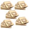 vhbw 50x sacchetto compatibile con Miele Swing H1 aspirapolvere - tipo K 20,9cm x 13cm color sabbia