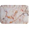 A.Monamour Tappetino per Il Bagno Antiscivolo Assorbente Morbido Stampa Del Fondo Di Struttura Di Marmo Di Pietra Di Superficie Di Marmo Naturale Tappeto Tappetini Doccia Cucina Zerbino 40x120cm