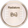 Pastidea - Trafila in Bronzo Radiatore compatibile con Kenwood. Utilizzando l'adattatore, compatibile con Philips Pasta Maker Avance, Viva, Serie 7000, e altri.