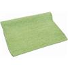 Arte Tappeti PAPUA Tappeto Cotone, Lavabile, per Bagno e Cucina, Antiscivolo (70x140cm, Green)