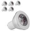 Mengjay-5x Lampadina a LED con telecomando con funzione di memoria tazza dimmer colorata intelligente GU10 Lampada da atmosfera RGB GU10 3W 220V