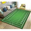 QMETOS Campo Di Football Americano Rugby Area Tappeto Tappeto Tappeto Per Soggiorno Camera Da Letto Divano Zerbino Tappetino Antiscivolo 160X230Cm