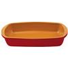 Fratelli Colì Colì Teglia Rettangolare Rossana 32 cm in Terracotta per Lasagne