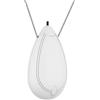 AloveH Purificatore d'aria portatile, ricaricabile, con mini ionizzatore d'aria, elimina polline, fumo, polvere, per attività all'aperto, viaggi (Bianco)