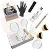 EIGTWEN Kit di riparazione Bio Kintsugi, kit per kintsugi in bio-resina per alimenti, a base biologica, lavabile in lavastoviglie, ripara i tuoi oggetti significativi con colla biologica, perfetto per