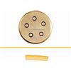 Emporio Bertinato Giuseppe Trafila in bronzo per Maccheroni Rigatoni da 8mm per macchina pasta fresca professionale VIP/2 2,8kg e VIP4 4kg e compatibile FIMAR MPF 2,5 e MPF 4