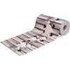 SaRani Tappeto Passatoia da Cucina con Stampa Digitale Cuore Fondo Antiscivolo Gommato in PVC (400x50 cm, Cuore Beige)