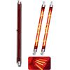 Generico Lampadina Infrarossi 1300W, Lampada Alogena R7S 254mm 1300W Dimmerabile, Lampadine Riscaldatore Rubino 1300LM, Nessuno Sfarfallio, 10mm Ø, Lampadina Riscaldante Infrarossi per Heatmaster U3, 3 Pezzi