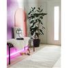 benuta Pop Tappeto Esterno & Interno Mars - Cream 80x240 cm - Rilievo Astratto per Balcone, Terrazza, Giardino - Cucina & Soggiorno - Facile da Pulire - Adatto al Riscaldamento a Pavimento