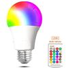 WANGPEI Lampadina LED E27 RGB Colorata 15W Lampada a Vite Edison Dimmerabile Cambia Colore con Telecomando IR,Luci D'atmosfera a 16 Colori per Casa,Bar,Luci per Effetti Scenici ecc.1 Confezioni