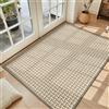 LEKEEPGO Zerbino Ingresso Interno 90x150cm, Tappeto Ingresso Interno Antiscivolo, Tappeti Lavabile, Tappetino Assorbente per Casa Porta, Entrata, Corridoio, Grigio