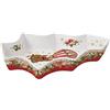 EASY LIFE Piatto Forma Abete di Natale Christmas Memories