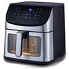 Brandani friggitrice ad aria con led display digitale inox pp 8 Lt