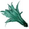 VHEOKG 100 pezzi 25-40 cm / 10-16 pollici piume di coda di gallo sfuse piume naturali grandi fagiano gallo abbigliamento gioielli accessori decorazioni per feste - verde scuro - 25-30 cm (10-12 pollici)