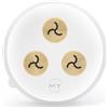 My Trafile - Trafila Linea Pro N°458 Fusilli 3P 10 mm in POM con inserti professionali compatibile con Philips Pasta Maker Avance/7000 series