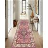 ZUZEKU Tappeto boho per corridoio, cucina, lavabile, antiscivolo, 70 x 140 cm, vintage, tappeto lungo per corridoio, soggiorno, camera da letto, venduto al metro, personalizzabile